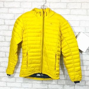 Adidas outdoor climaheat yellow jacket size small